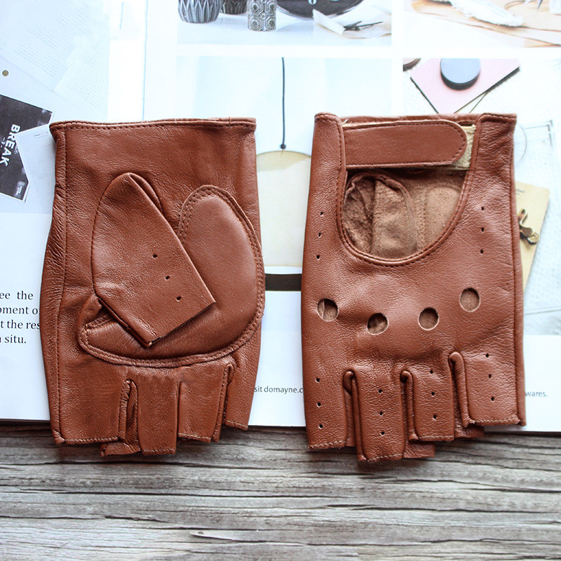 Leather Driving Glove - Phụ Nữ Mới Của Da Cừu