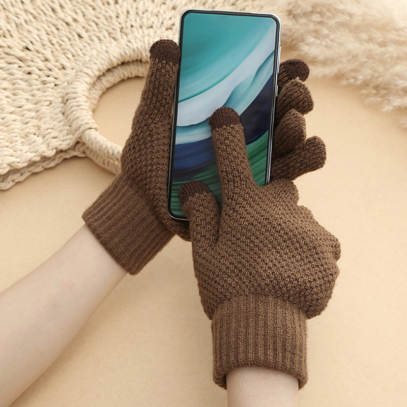 Wool Glove Lined - 2025 Men's Winter Warm Touchscreen Gloves