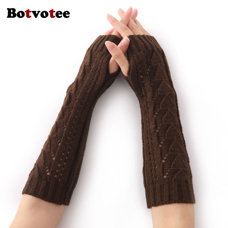 Botvotee for Women Winter Knit - đánh giá và giá Fingerless Glove Knit