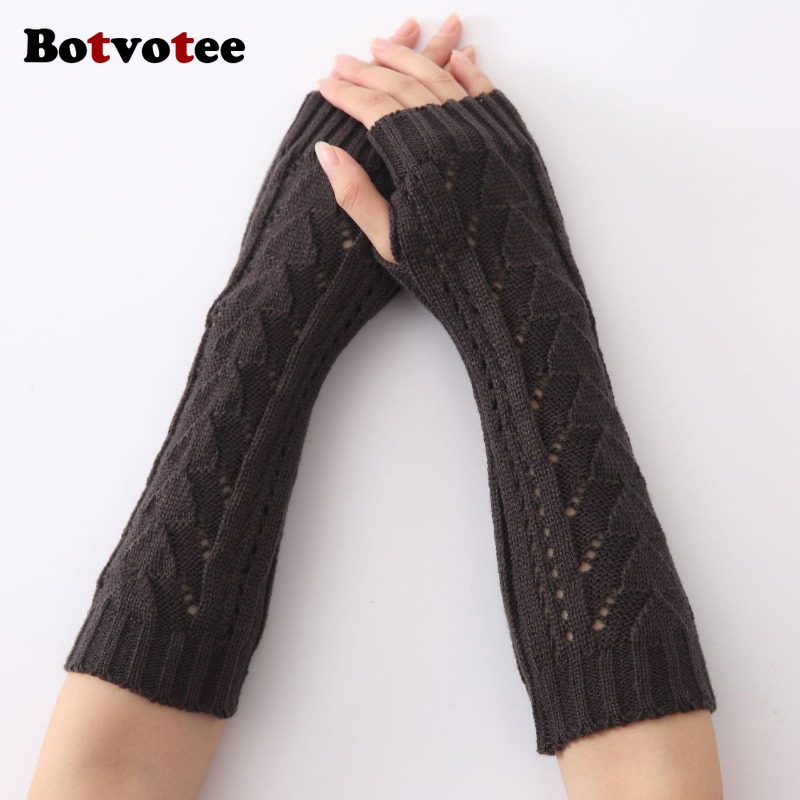 Botvotee for Women Winter Knit - đánh giá và giá Fingerless Glove Knit