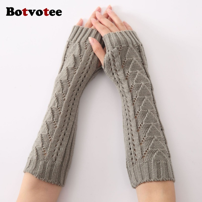 Botvotee for Women Winter Knit - đánh giá và giá Fingerless Glove Knit