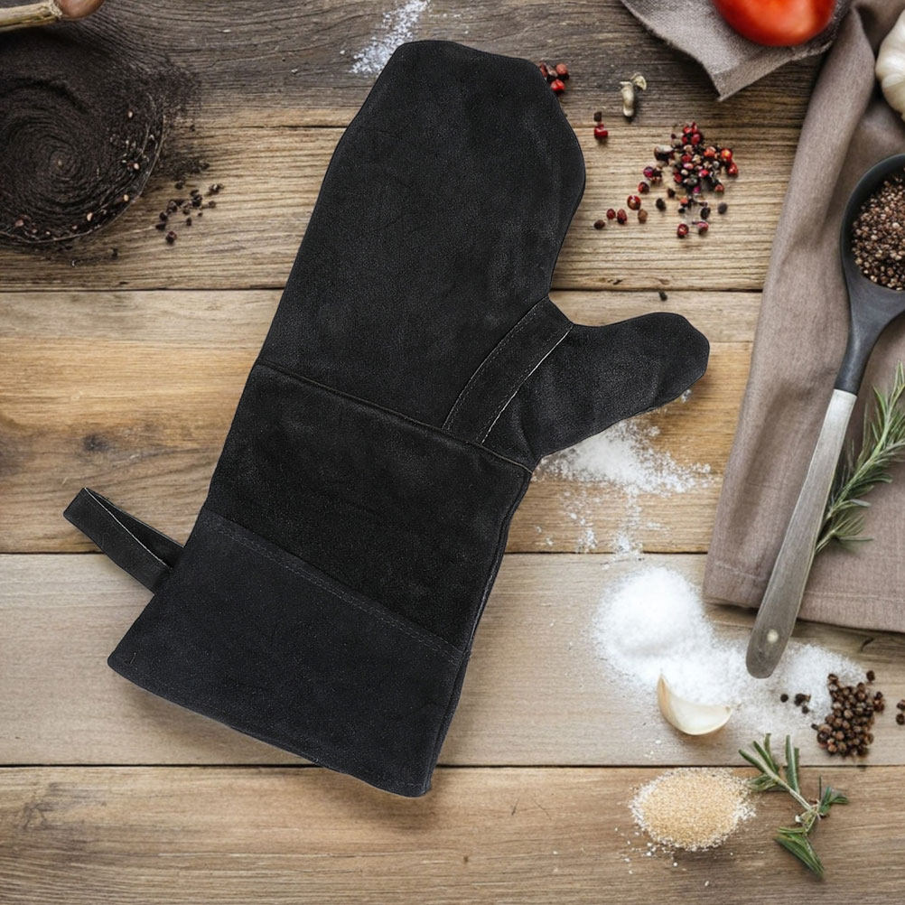 3Pcs Heat Resistant Black Oven - đánh giá và giá Heat Resistant Glove