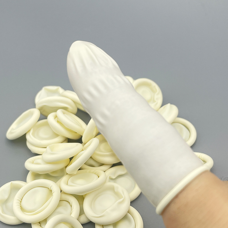 20/50pcs White Fingertips Prot - đánh giá và giá Latex Disposable Glove