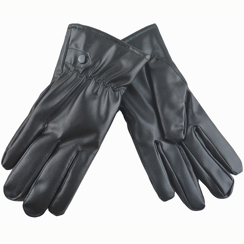 Winter Fashion Black PU Leathe - đánh giá và giá Leather Driving Glove