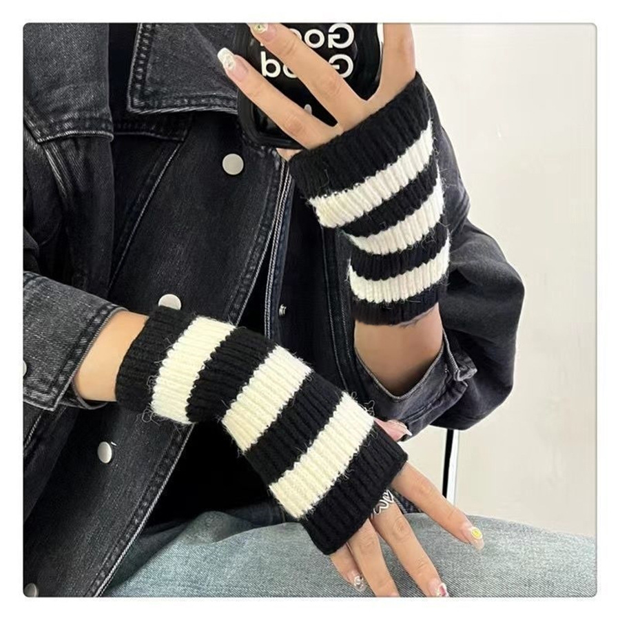 Y2k Accessories Cold Resistanc - đánh giá và giá Fingerless Glove Knit