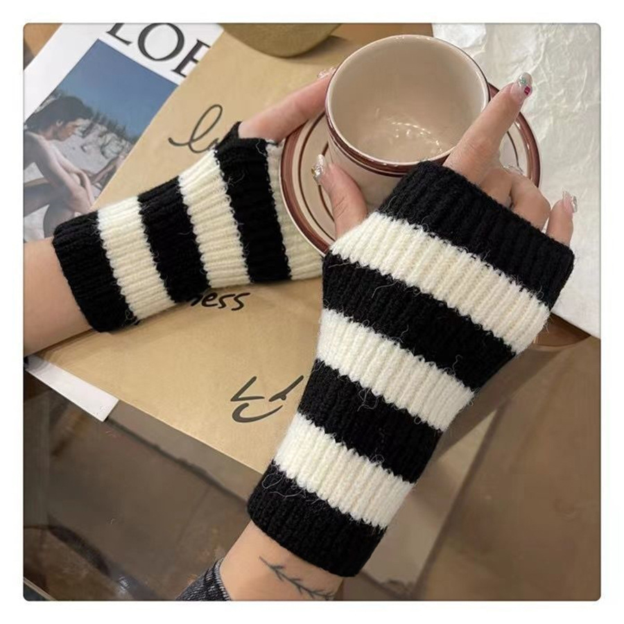 Y2k Accessories Cold Resistanc - đánh giá và giá Fingerless Glove Knit