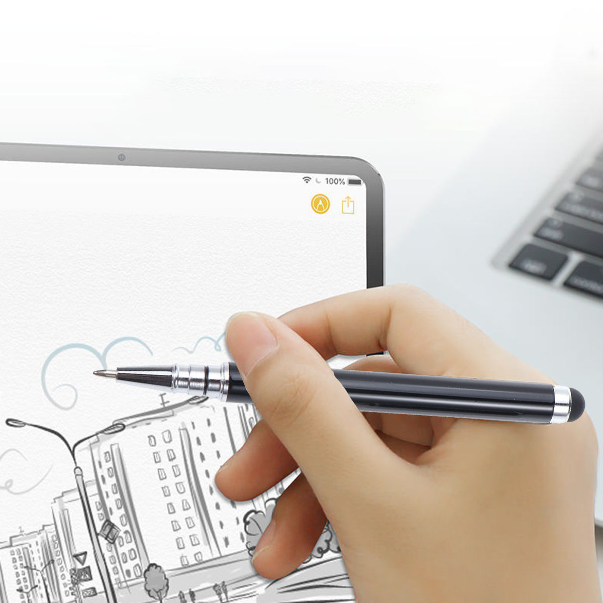 Metal Body Capacitive Stylus P - đánh giá và giá Touchscreen Glove Capacitive