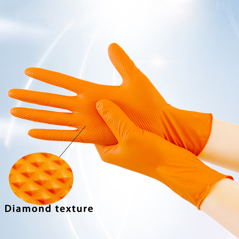 50pcs 8Mil Thick Nitrile Glove - đánh giá và giá Nitrile Mechanic Glove