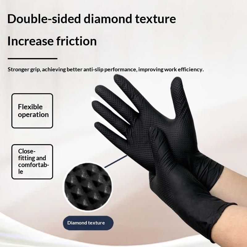 50Pcs 8Mil Extra Thick Disposa - đánh giá và giá Nitrile Mechanic Glove